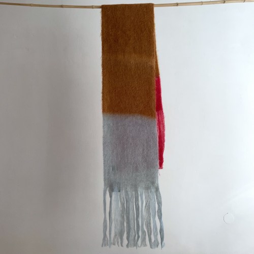 ezcaray_scarfcolorblockbrownredlblued