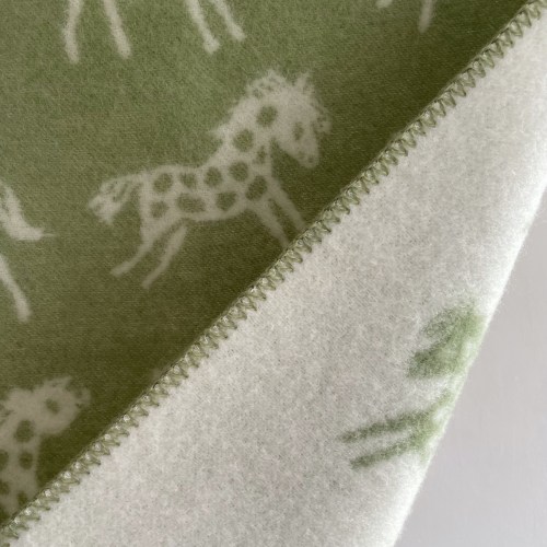 klippanbabywoolhorsesgreenddd