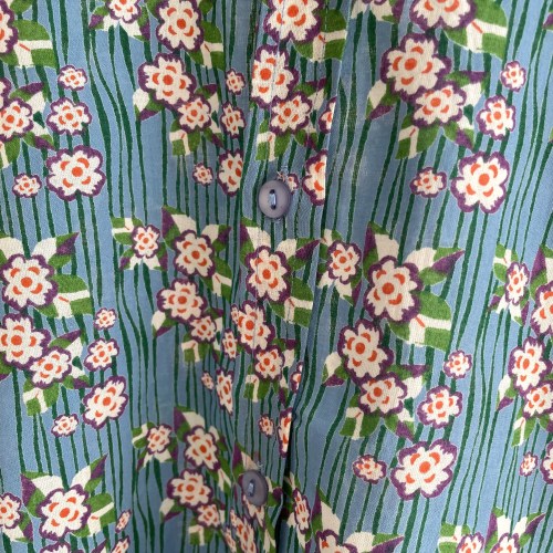 lestouristesshirtflowersbluedd