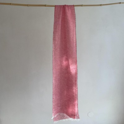 mcnuttlinenscarfcoralpink4