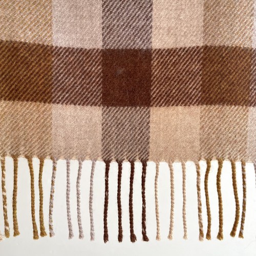 mcnuttlwcheckbrowncaramelddd